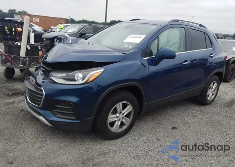 2020 Chevrolet Trax Awd Lt из США, поврежденный, VIN 3GNCJPSB0LL163988
